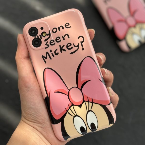 قاب موبایل آیفون میکی مینی بدون گلس