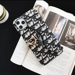 قاب موبایل آیفون دیور پارچه ای شیب دار