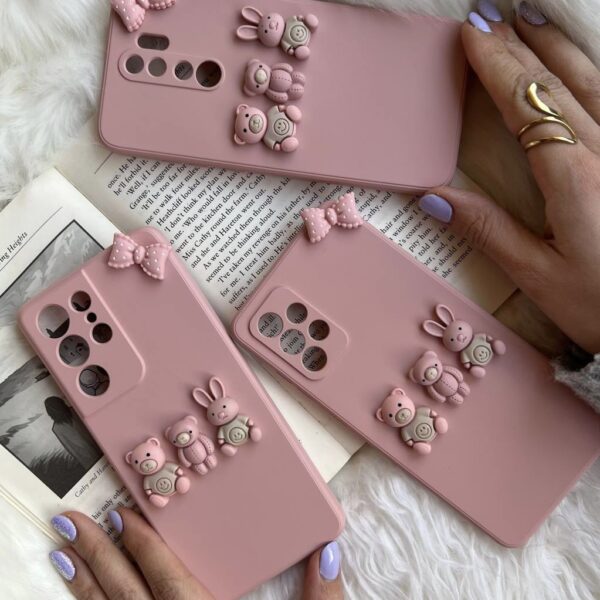 قاب موبایل سامسونگ یه سر و دو گوش محافظ لنزدار