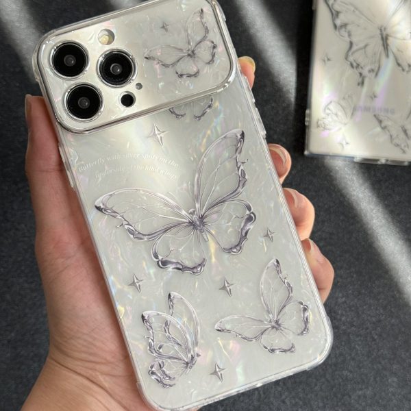 قاب موبایل آیفون پروانه صدفی