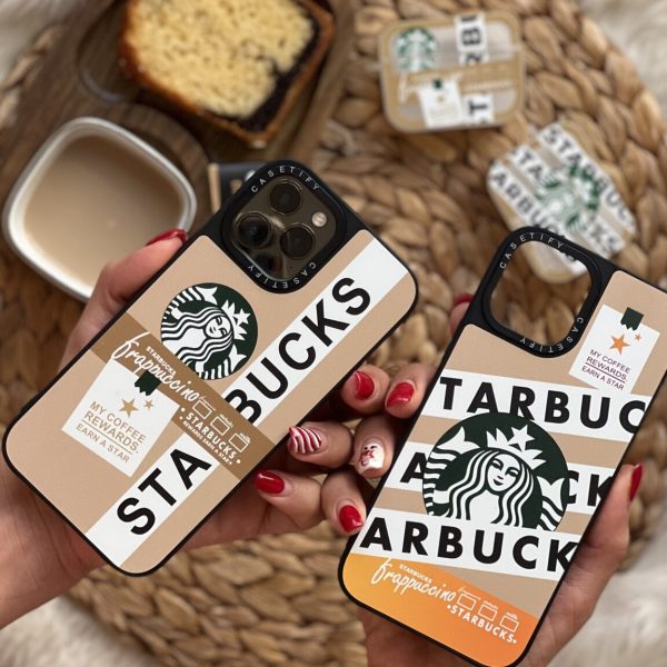 قاب موبایل آیفون استارباکس کاپوچینو
