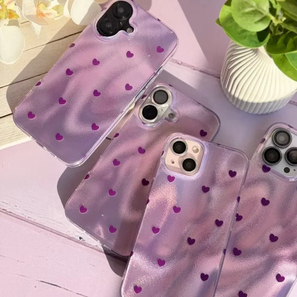 قاب قلب بنفش (کدC2133)