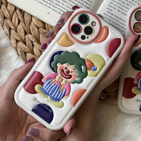 قاب موبایل آیفون دلقک جوکر برجسته