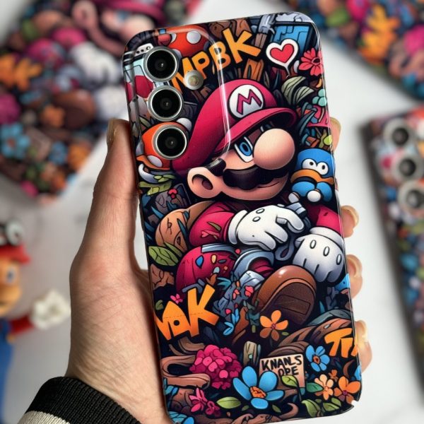 قاب موبایل سامسونگ سوپر ماریو ( قارچ خور )