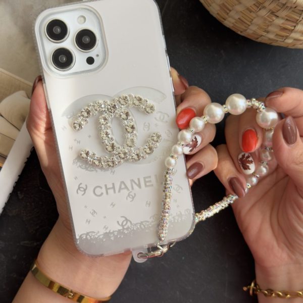 قاب موبایل آیفون کوکوشنل ایتالیانو + بندست مروارید