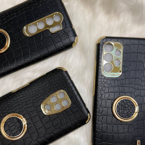 قاب موبایل شیائومی کروکودیل دور طلایی