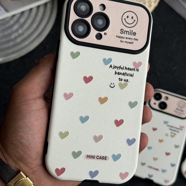 قاب موبایل آیفون قلب کالر فول