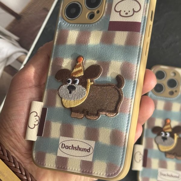 قاب موبایل ( آیفون ) سگ آقای پتیبل داکس هوند