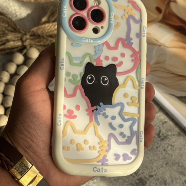 قاب موبایل ( آیفون ) سایه گربه شدو