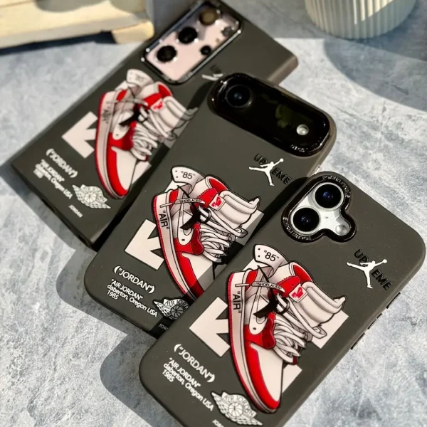 قاب Jordan 1 RED آیفون / سامسونگ / شیائومی (کدC2149)