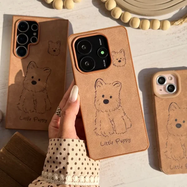 قاب Little Puppy سامسونگ و شیائومی (کدC1907)