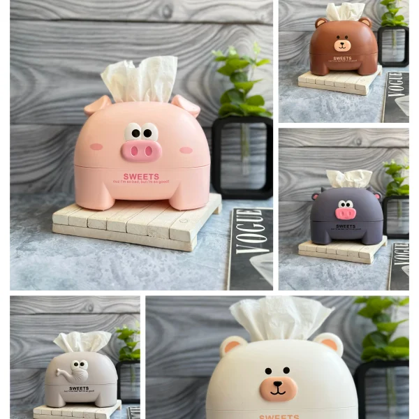 جا دستمالی فانتزی سری SWEETS پا دار (کدa0258)