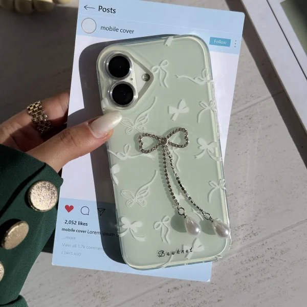 قاب Green bow (کدC2125)