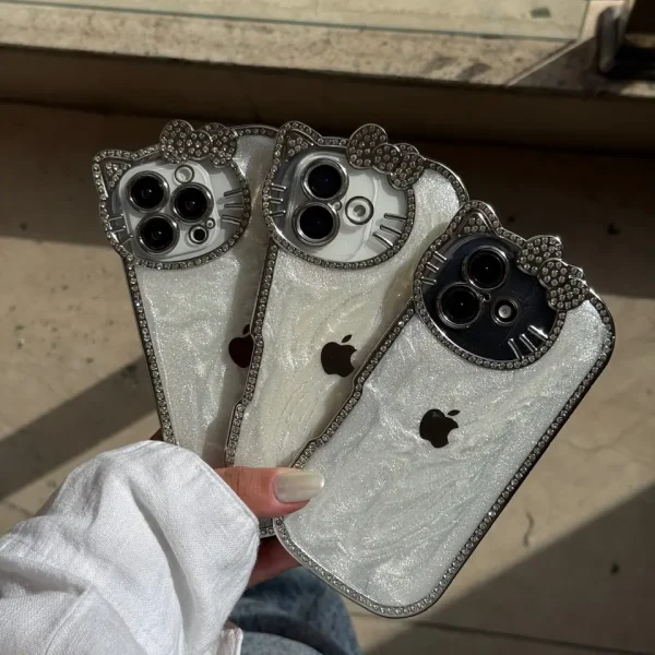 قاب کیتی رزینی نگین دار (کدC2096)