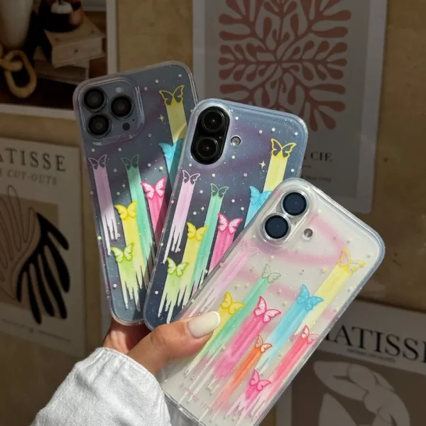 قاب پروانه رنگین کمونی (کدC2089)