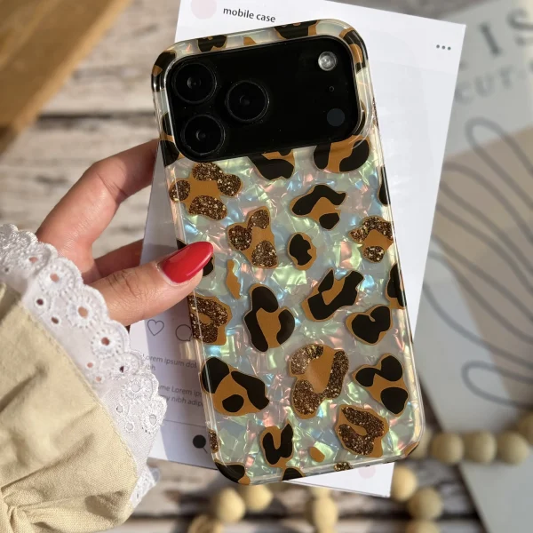 قاب پلنگی یخی آیفون ، سامسونگ ، شیائومی (کدC2191)