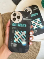 قاب Off-White لنز رینگی مشکی (کدC1321) - Image 3