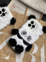قاب Panda عروسکی پشمالو (کدC1606) - Image 5