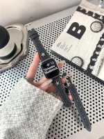 بند اپل واچ Chanel زنجیر کارتیر 2 دور (کدw5004) - تصویر 3