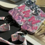 قاب Pink Butterfly (کدC1660)