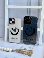 قاب Smile اکلیلی شفاف آیفونی (کدC1735) - تصویر 5