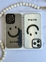 قاب Smile اکلیلی شفاف آیفونی (کدC1735) - تصویر 4