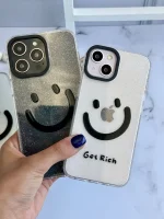 قاب Smile اکلیلی شفاف آیفونی (کدC1735) - تصویر 6
