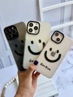 قاب Smile اکلیلی شفاف آیفونی (کدC1735) - تصویر 2