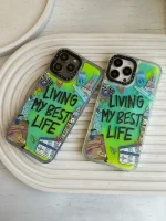 قاب آکواریومی شبرنگ Living My Best Life (کدC1314) - تصویر 5