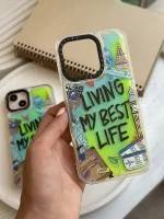 قاب آکواریومی شبرنگ Living My Best Life (کدC1314) - تصویر 2