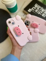 قاب Pig سیلیکونی استند شو (کدC1274) - تصویر 5