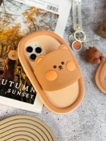 قاب دمپایی خرسی Teddy slippers (کدC1893) - Image 3