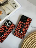قاب FENDI سیلیکونی برجسته (کدC1475) - تصویر 4