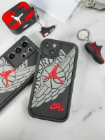 قاب سالید Nike Air Jordan برجسته آیفون و سامسونگ و شیائومی (کدC1852) - Image 4