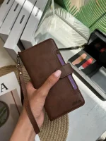 کیف JDK (مگنتی/جاکارتی دار) اورجینال قهوه ای (کدC1305) - تصویر 3