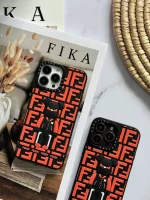 قاب FENDI سیلیکونی برجسته (کدC1475) - تصویر 2