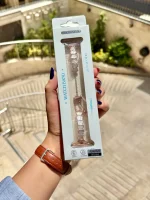 بند اپل واچ Luxury Pearl Chain (کدw5068)