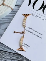 بند اپل واچ Luxury Pearl Chain (کدw5068) - تصویر 4