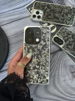 قاب Dark Flowers سامسونگ و شیائومی (کدC2093)