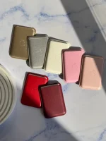 جاکارتی مگ سیف اپل Leather wallet magsafe (کدa0069) - تصویر 2