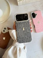 قاب Leopard Luxe (Brown , Pink , Black) (کدC2051) - تصویر 2