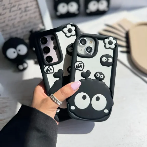 قاب میکروب هپل سیلیکونی آیفون ، سامسونگ ، شیائومی (کدC1849)