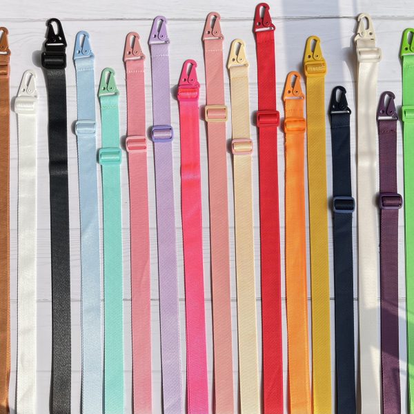 بند دو قلاب رنگی (کدa0173)