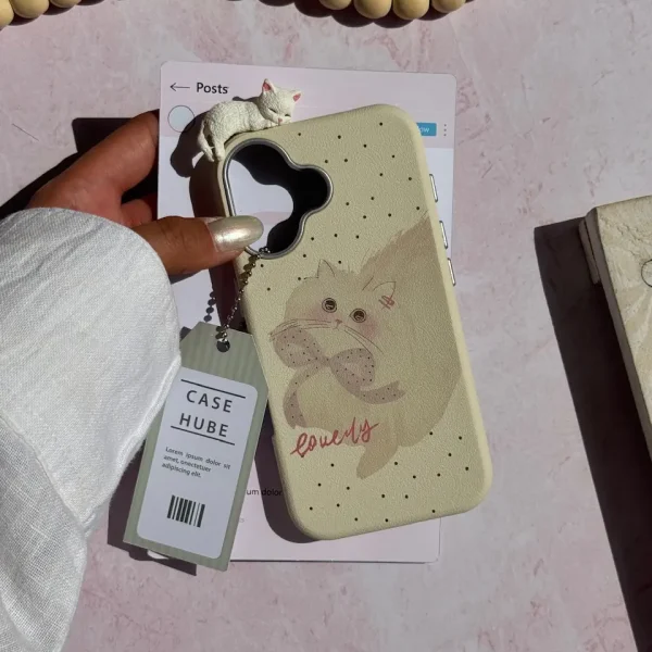 قاب گربه پرشین آیفون (کدC2101)