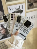 قاب White Christian Dior دور لنز نگین سامسونگ و شیائومی (کدC2076) - تصویر 4