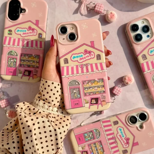 قاب Hello Market با آویز (کدC2165)