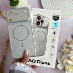 قاب AG GLASS ^ نقره ای ^ (کدC2152)
