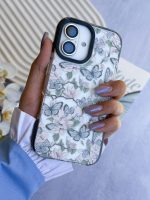 قاب موبایل سفارشی شفاف | Butterfly Bloom - تصویر 7