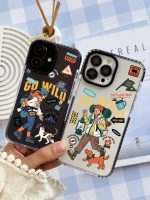 قاب موبایل سفارشی شفاف طبیعت گردی  GO WILD - تصویر 4