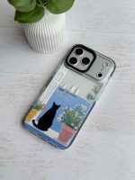 قاب موبایل سفارشی شفاف | spring cat - تصویر 6